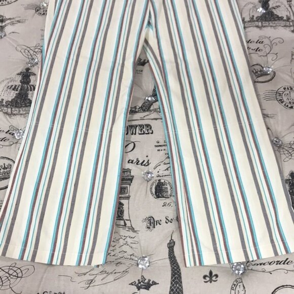 3.1 PHILLIP LIM STRIPED KICK FLARE PANT - Picture 8 of 11